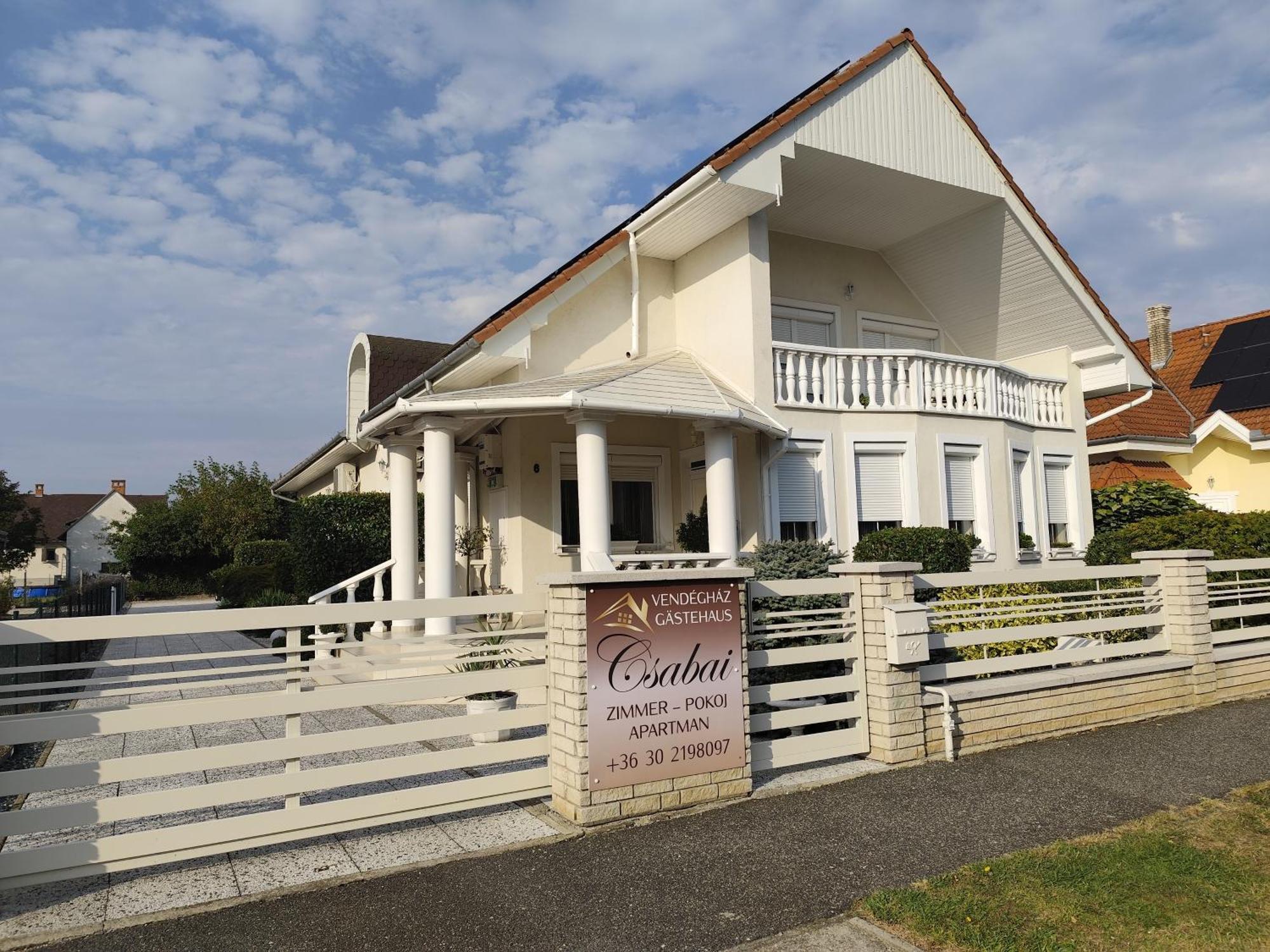 Hotel Csabai Vendeghaz Bük Exterior foto